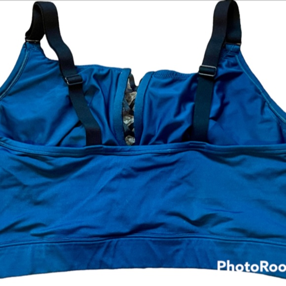 Lane Bryant / Livi Active Sexy Blue Sports Bra! 18 - Picture 2 of 3
